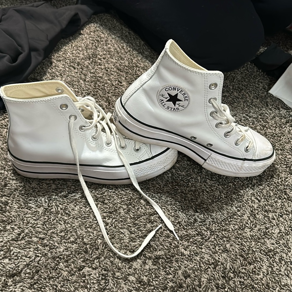 White Womens Converse